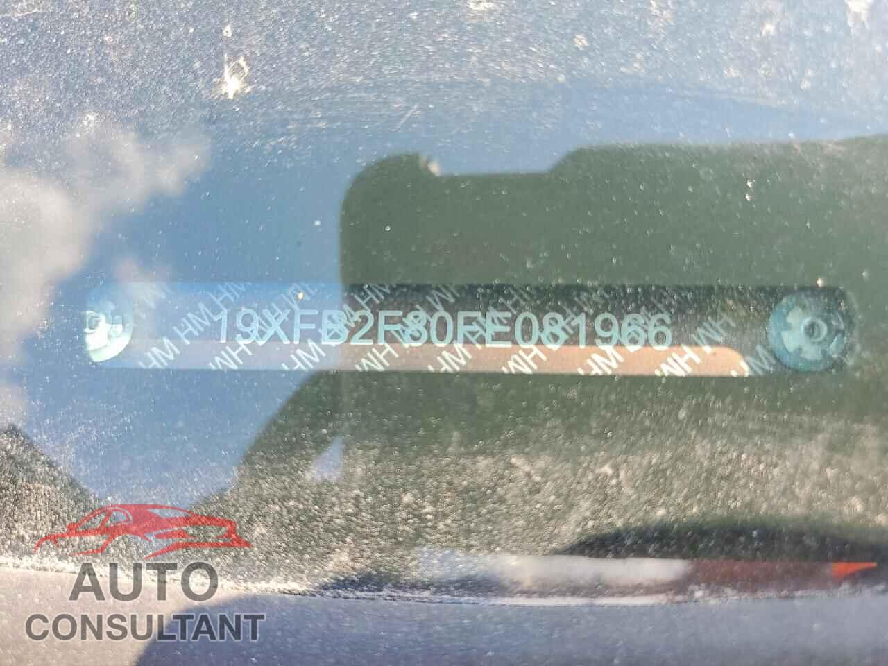 HONDA CIVIC 2015 - 19XFB2F80FE081966