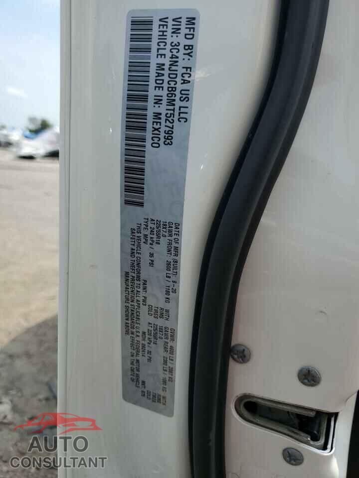 JEEP COMPASS 2021 - 3C4NJDCB6MT527993