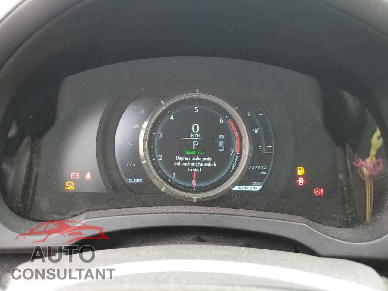 LEXUS IS 2016 - JTHBA1D2XG5024051