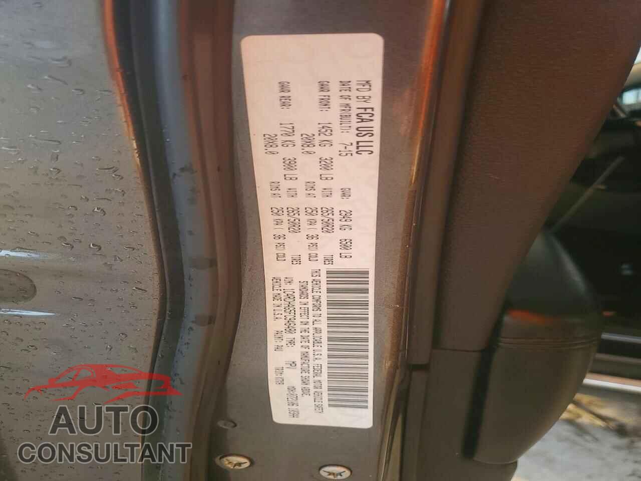DODGE DURANGO 2015 - 1C4RDHAG5FC946480