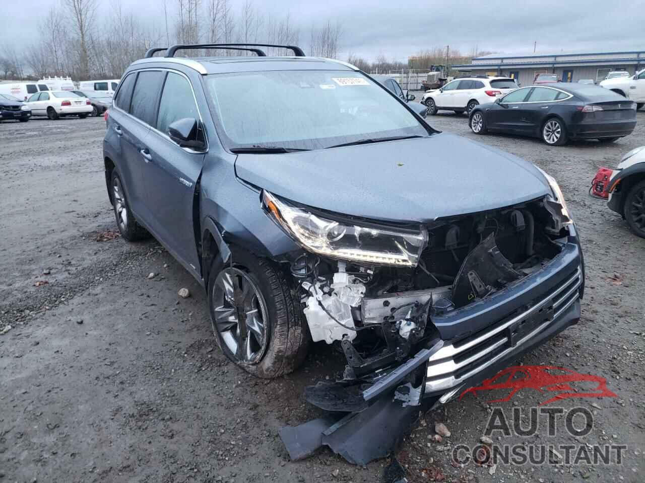 TOYOTA HIGHLANDER 2017 - 5TDDGRFH7HS033309