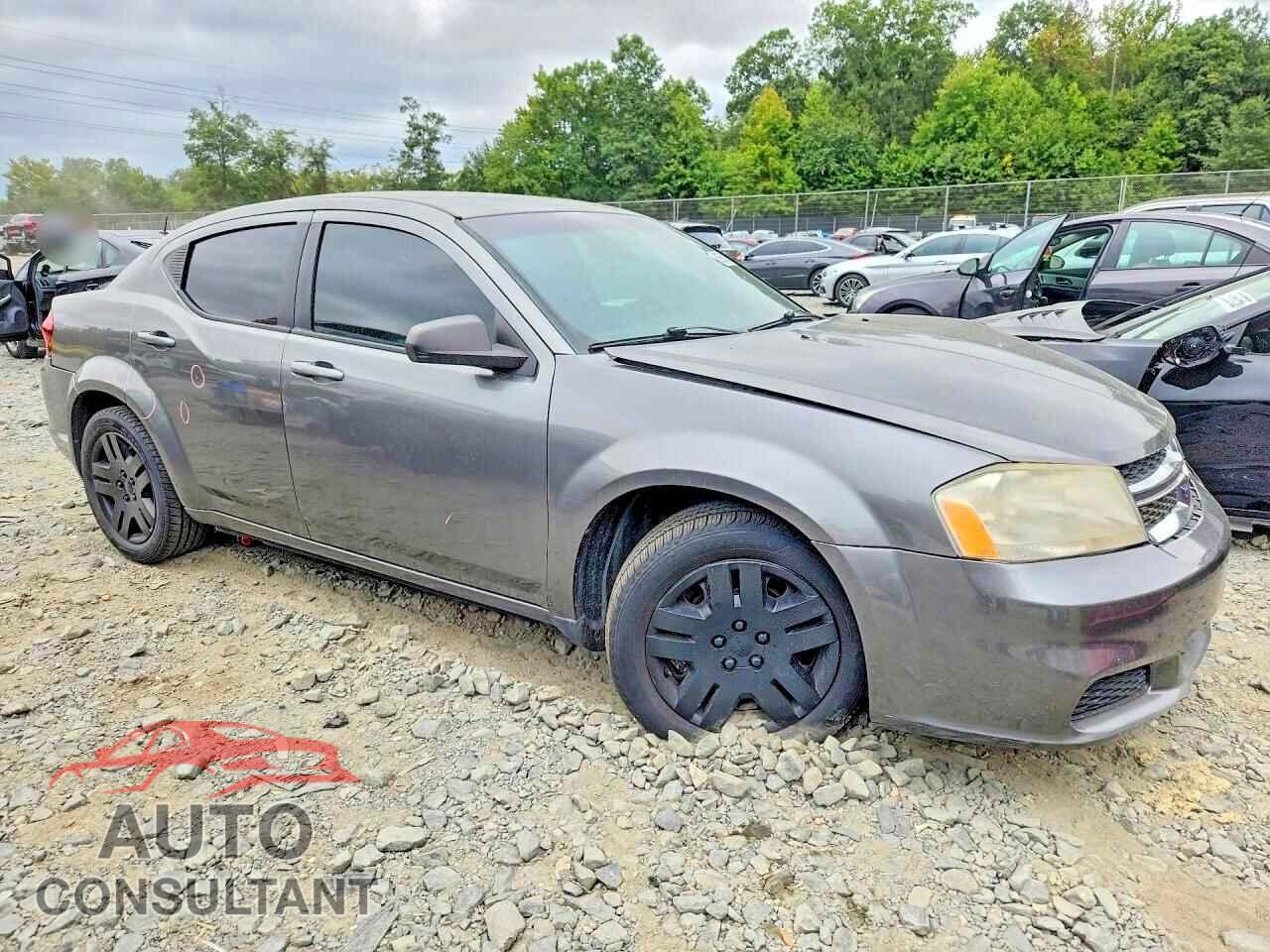 DODGE AVENGER 2012 - 1C3CDZAB0CN275210