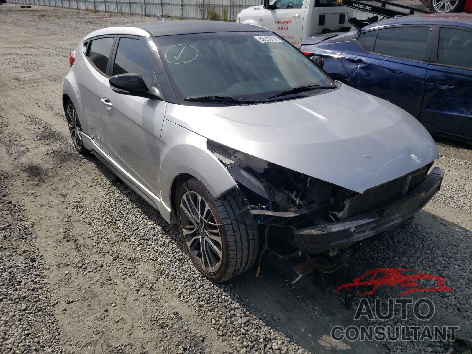 HYUNDAI VELOSTER 2016 - KMHTC6AE4GU256643