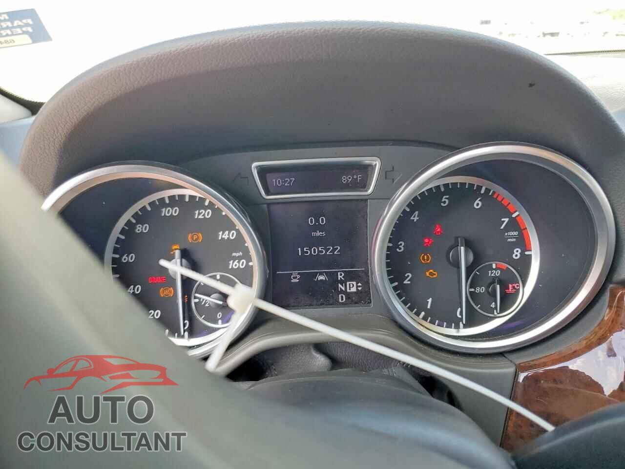 MERCEDES-BENZ M-CLASS 2012 - 4JGDA7DB0CA082163