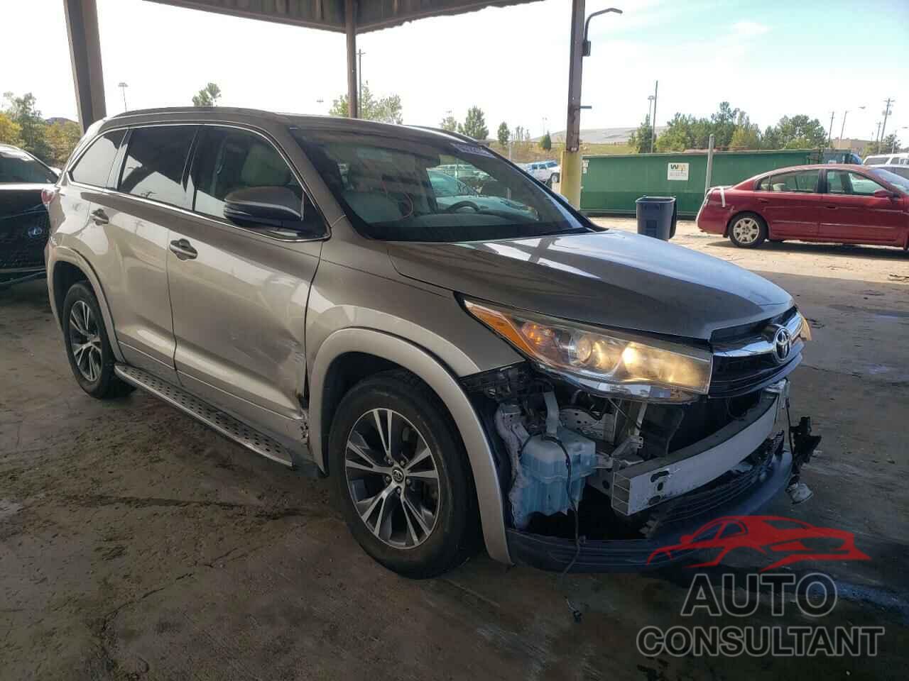 TOYOTA HIGHLANDER 2016 - 5TDKKRFH0GS159046