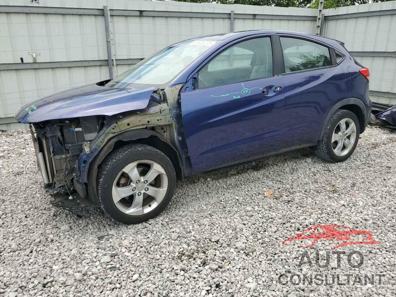 HONDA HR-V 2016 - 3CZRU6H31GM724875