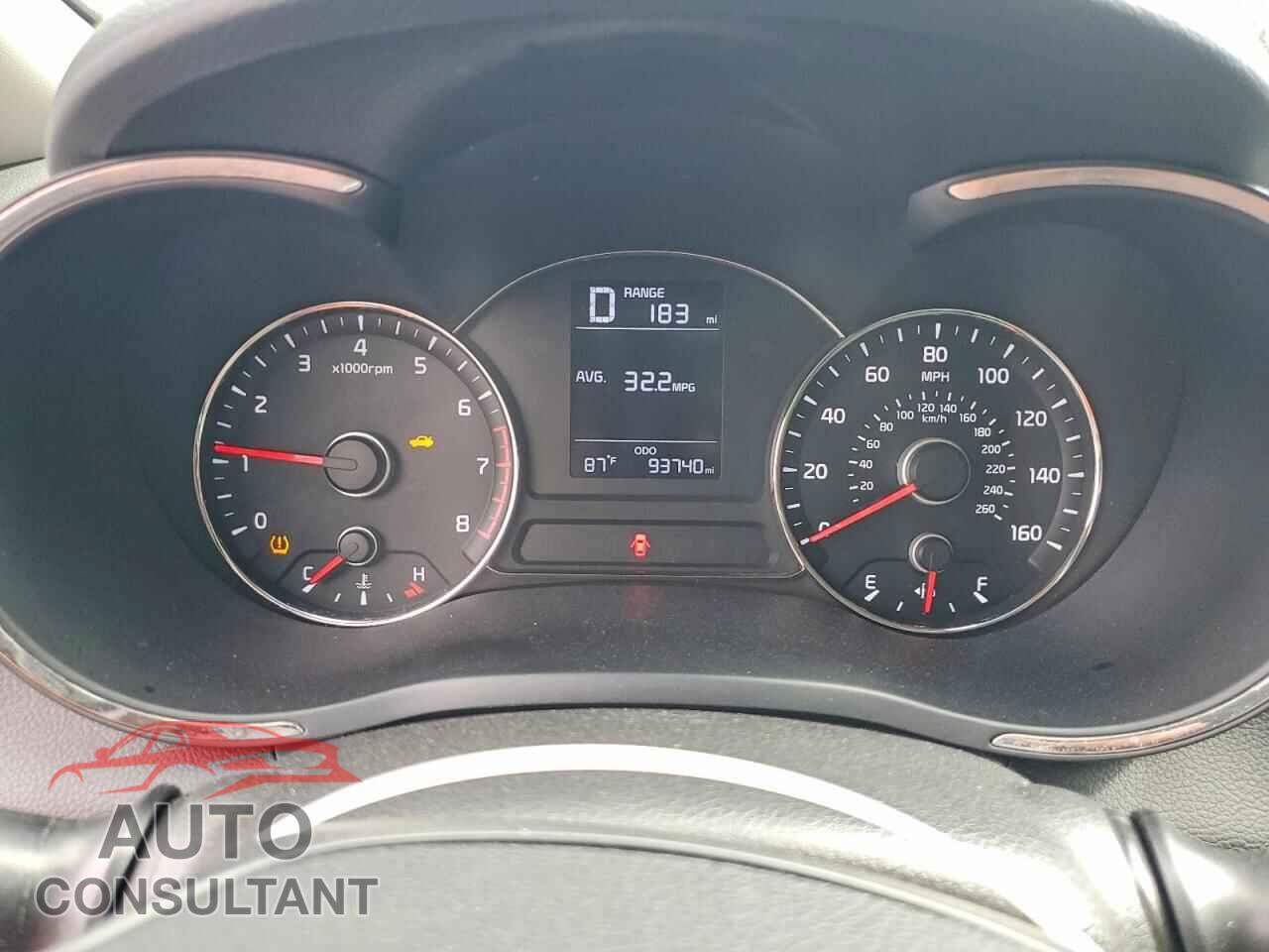 KIA FORTE 2017 - 3KPFK4A76HE058009