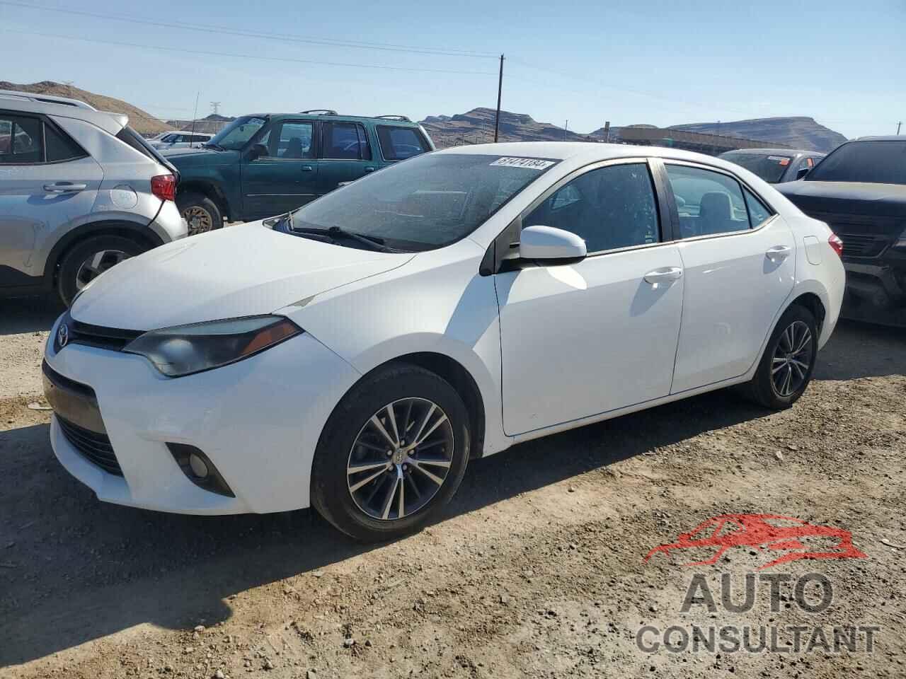 TOYOTA COROLLA 2016 - 5YFBURHE8GP521128