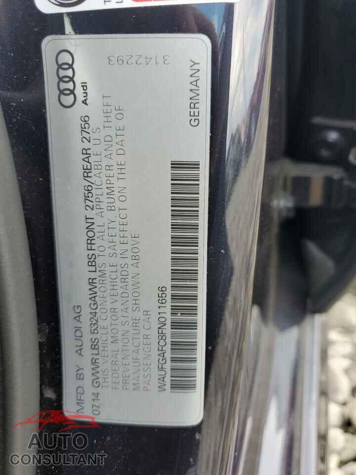 AUDI A6 2015 - WAUFGAFC8FN011656