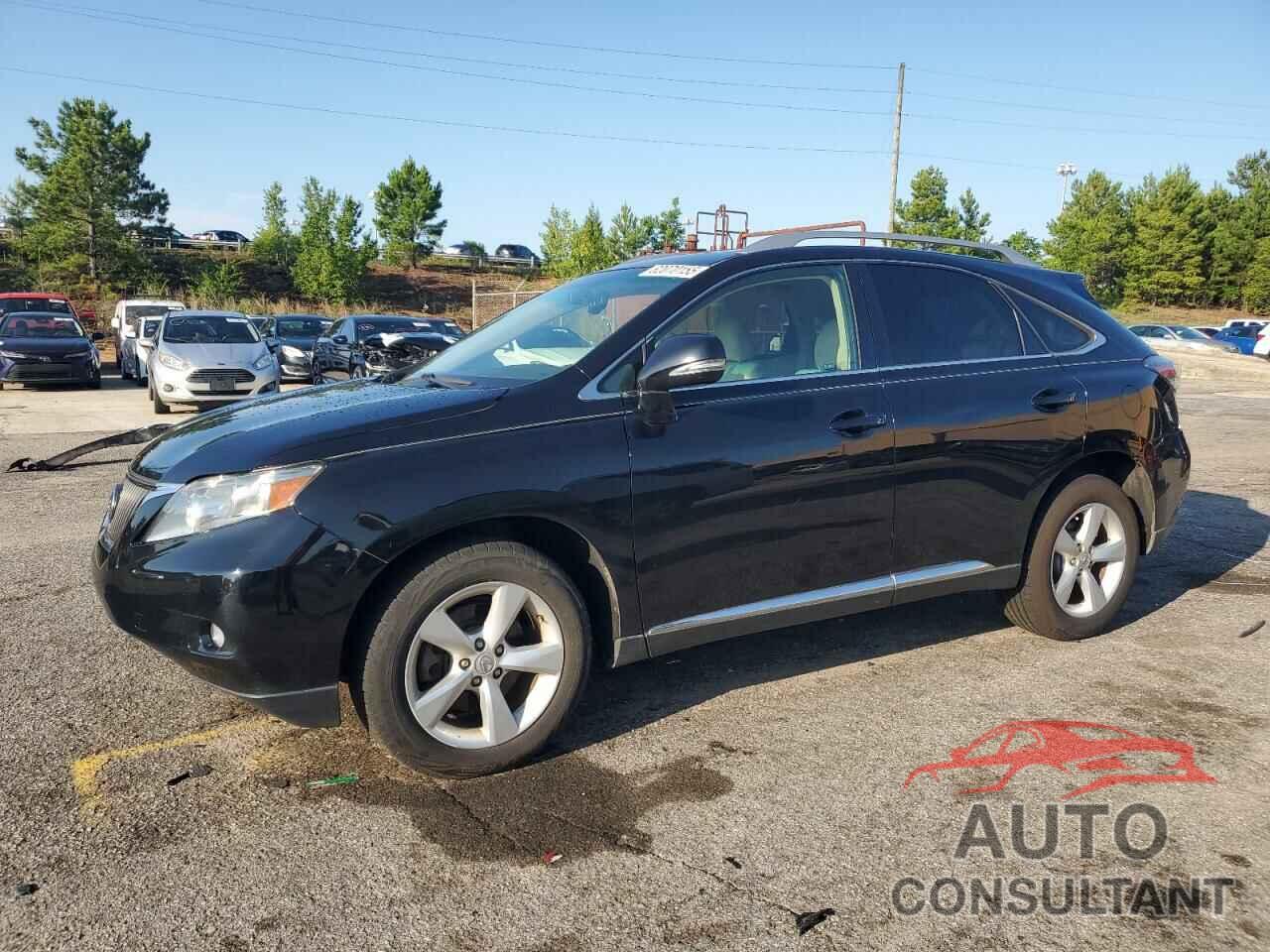 LEXUS RX350 2010 - 2T2BK1BA3AC026786