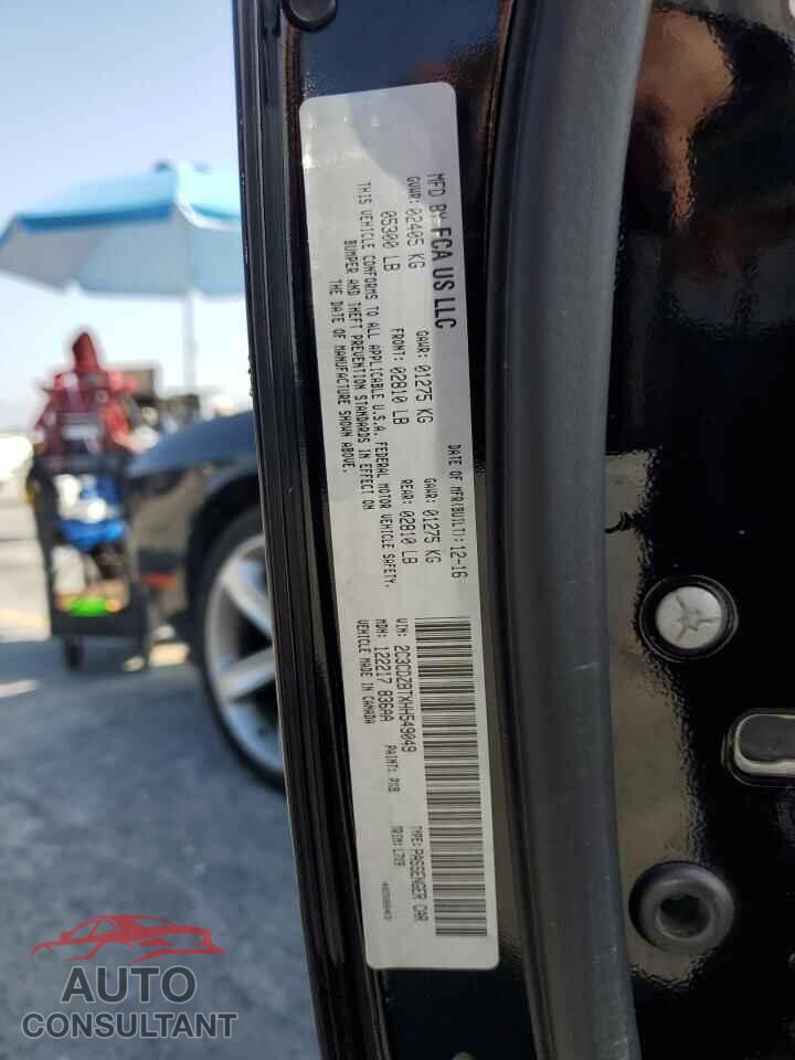 DODGE CHALLENGER 2017 - 2C3CDZBTXHH549049