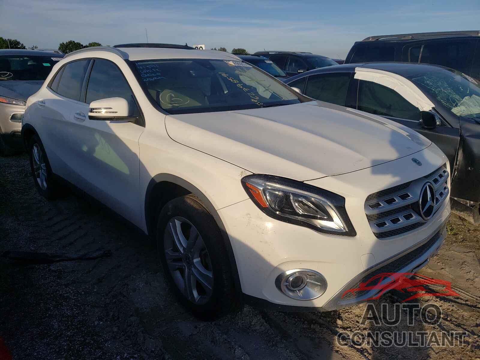 MERCEDES-BENZ GLA-CLASS 2020 - WDCTG4EB8LU022118