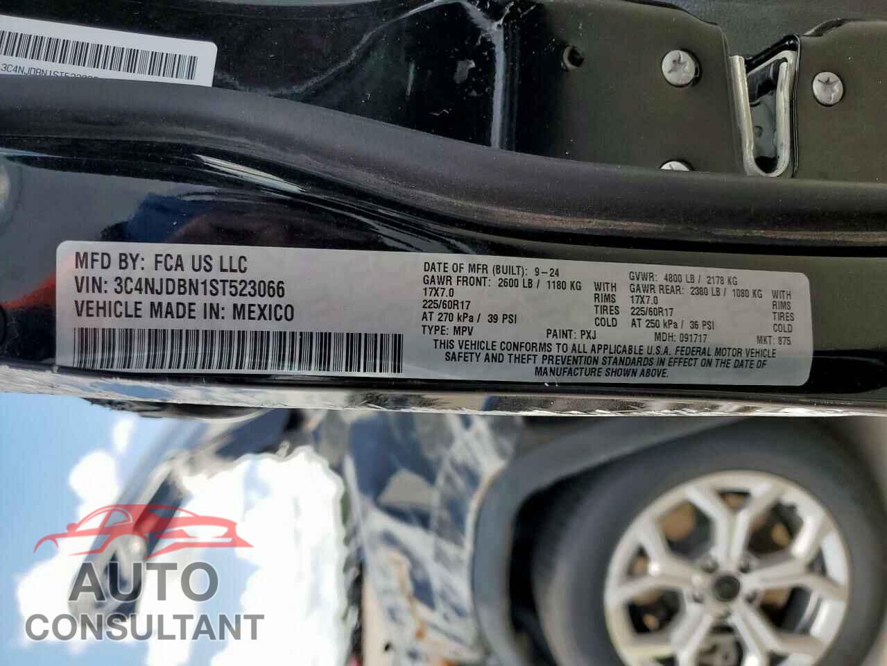 JEEP COMPASS 2025 - 3C4NJDBN1ST523066
