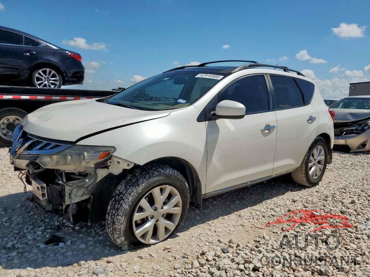 NISSAN MURANO 2012 - JN8AZ1MU8CW101600