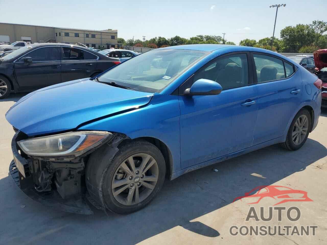 HYUNDAI ELANTRA 2017 - KMHD84LF6HU137851