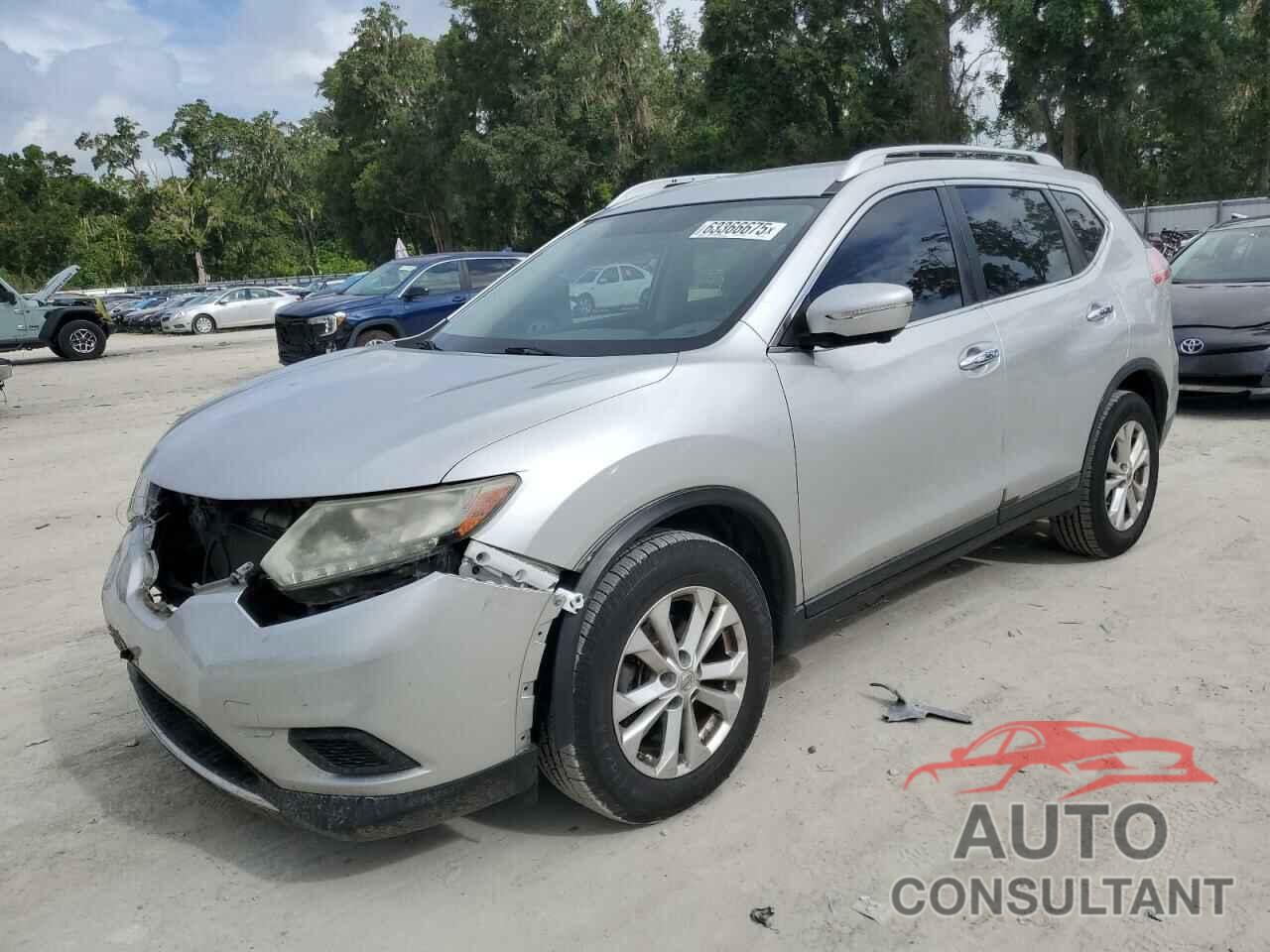 NISSAN ROGUE 2015 - KNMAT2MT9FP504509
