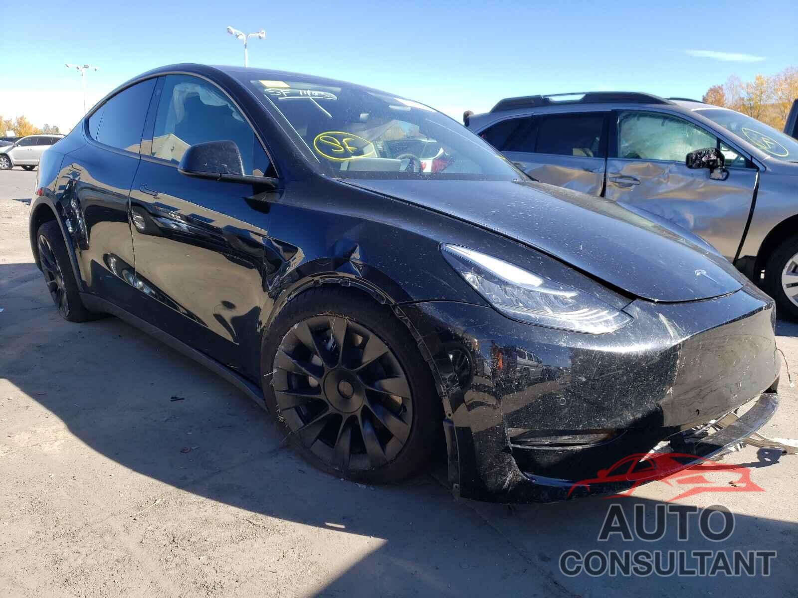 TESLA MODEL Y 2021 - 5YJYGDEE1MF213542