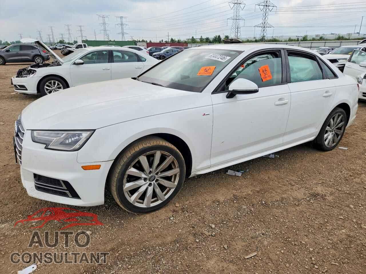 AUDI A4 2017 - WAUKMAF43HN050089