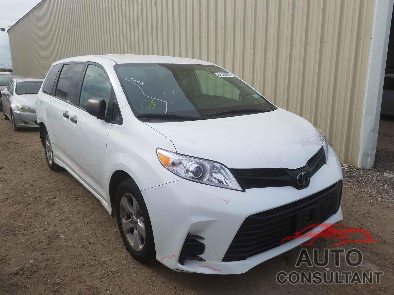 TOYOTA SIENNA 2020 - 5TDZZ3DC6LS025635