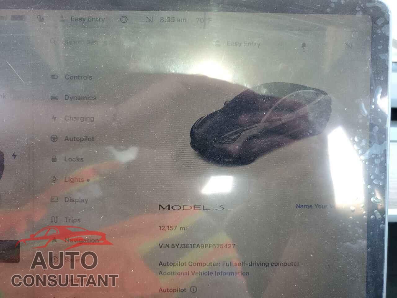 TESLA MODEL 3 2023 - 5YJ3E1EA9PF675427