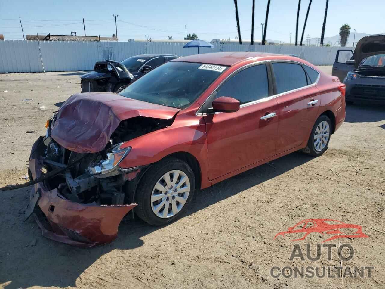 NISSAN SENTRA 2017 - 3N1AB7AP0HY283703