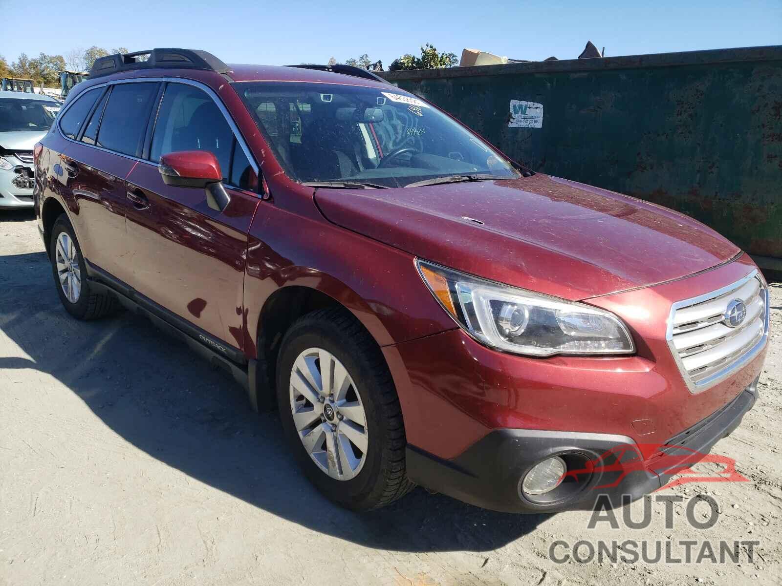 SUBARU OUTBACK 2016 - 4S4BSBFC3G3304900