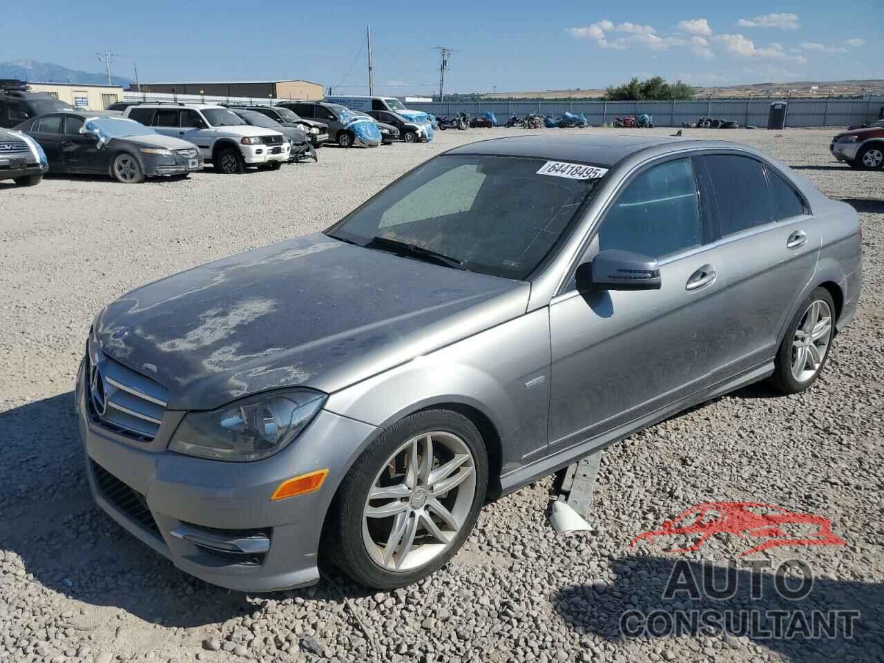 MERCEDES-BENZ C-CLASS 2012 - WDDGF4HB0CA627117