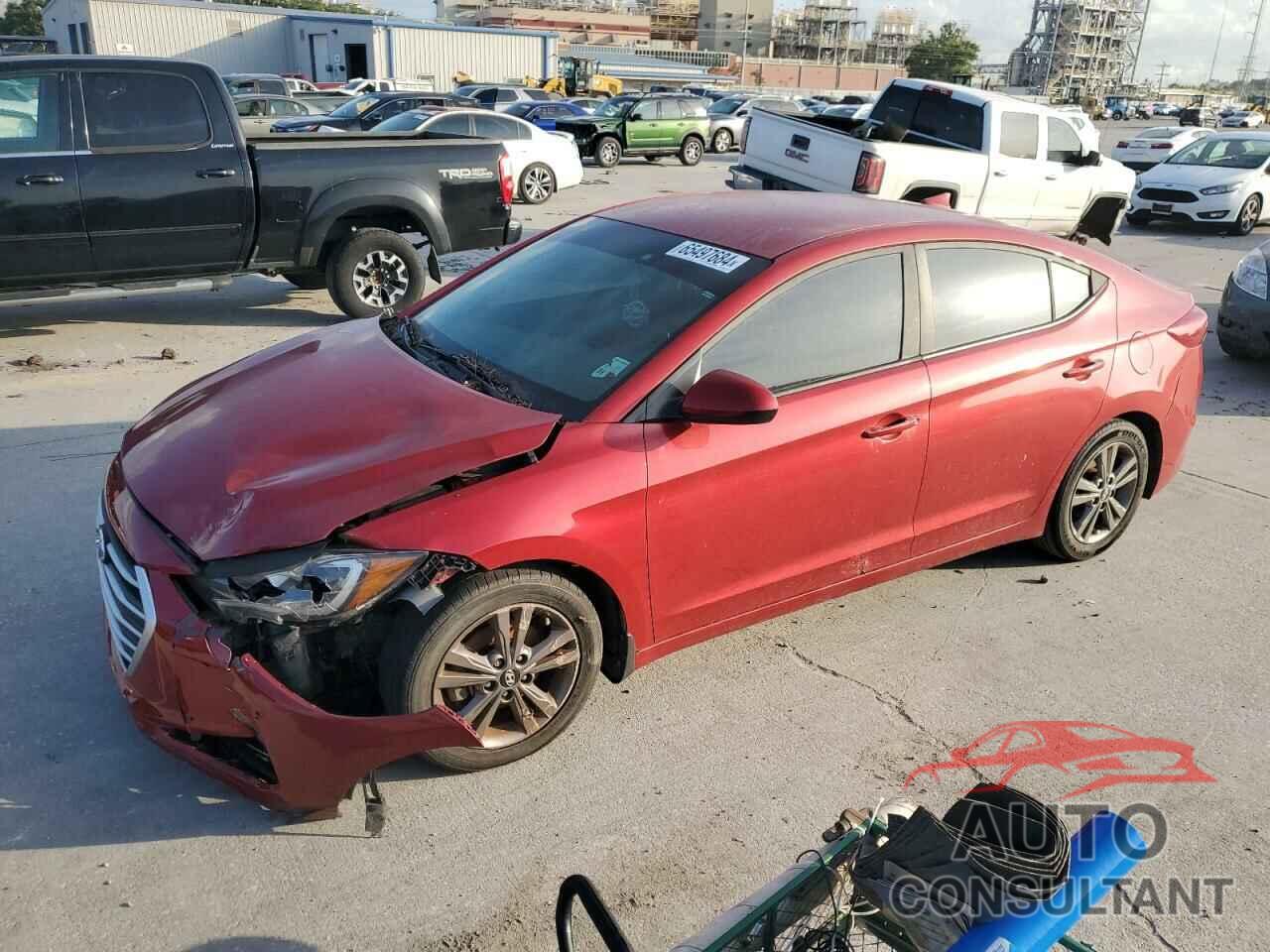 HYUNDAI ELANTRA 2018 - 5NPD84LF0JH250067