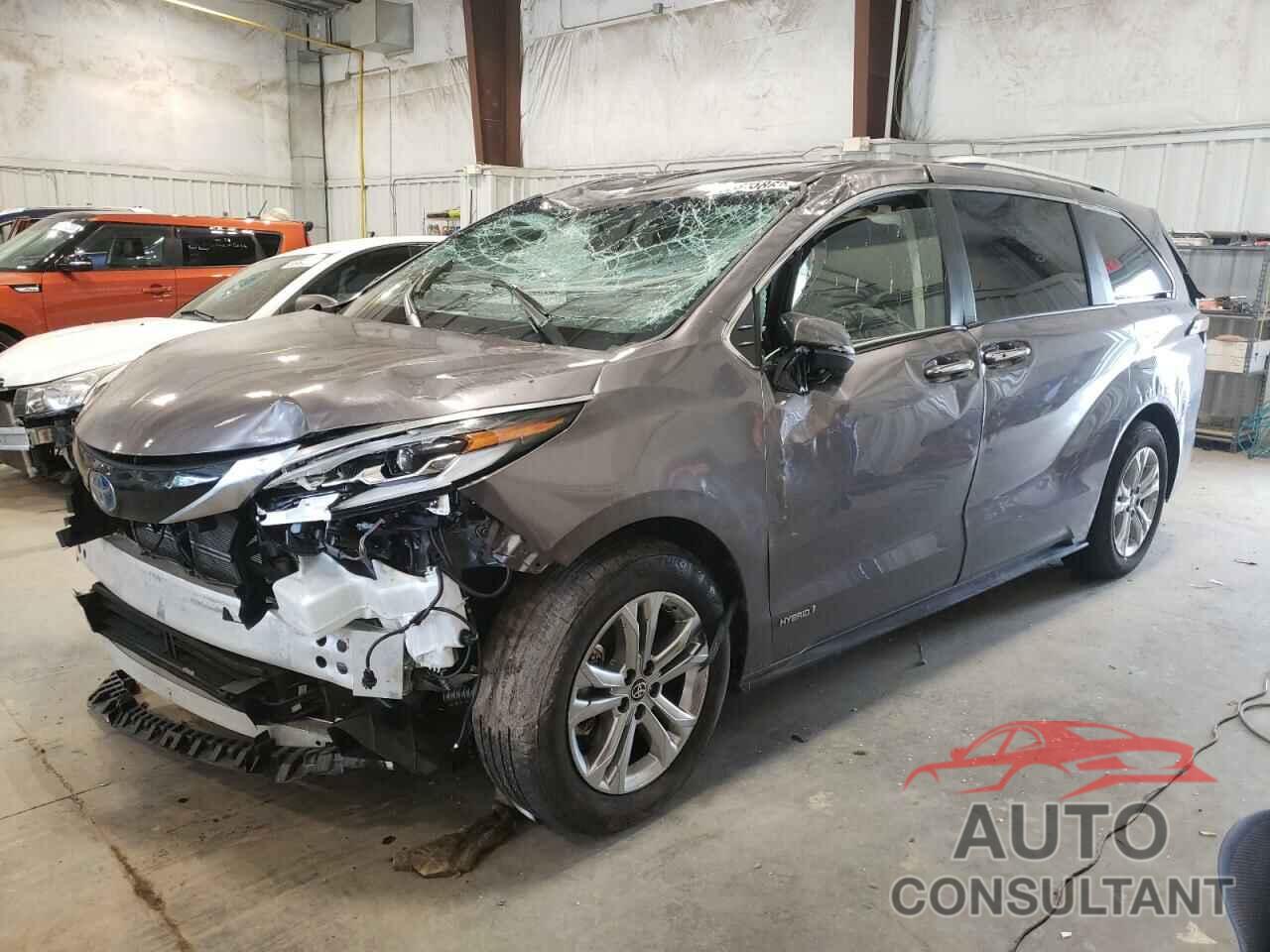 TOYOTA SIENNA 2021 - 5TDESKFC1MS036571