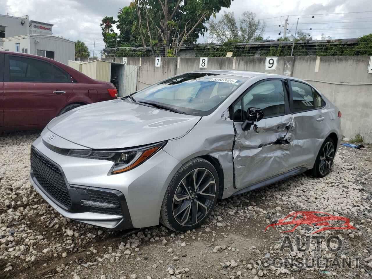 TOYOTA COROLLA 2021 - JTDS4MCE9MJ070270