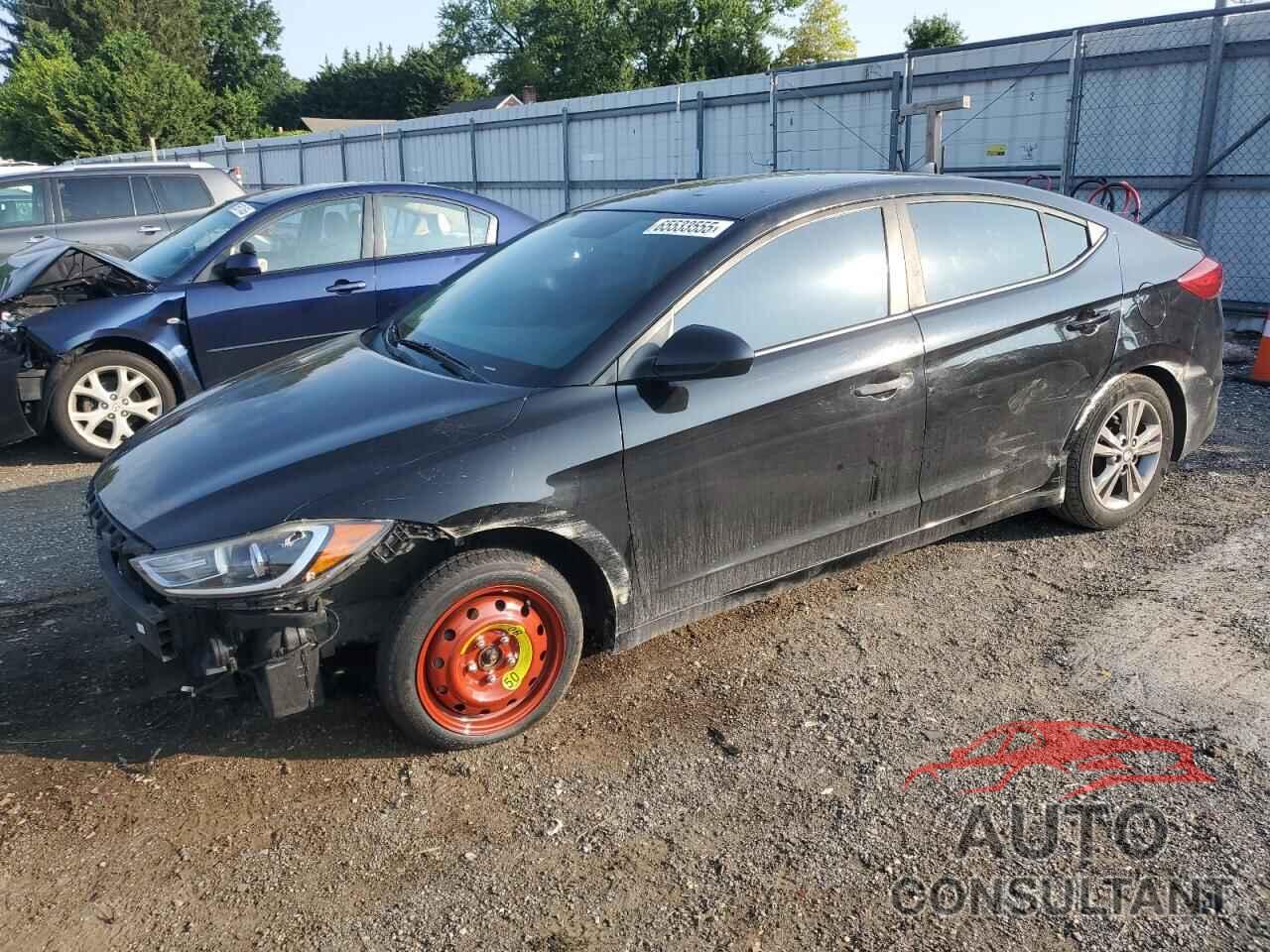 HYUNDAI ELANTRA 2017 - KMHD84LF1HU206106