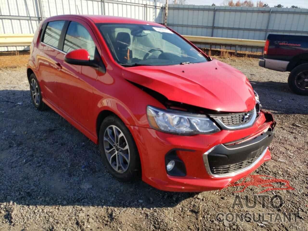 CHEVROLET SONIC 2019 - 1G1JD6SB5K4135084