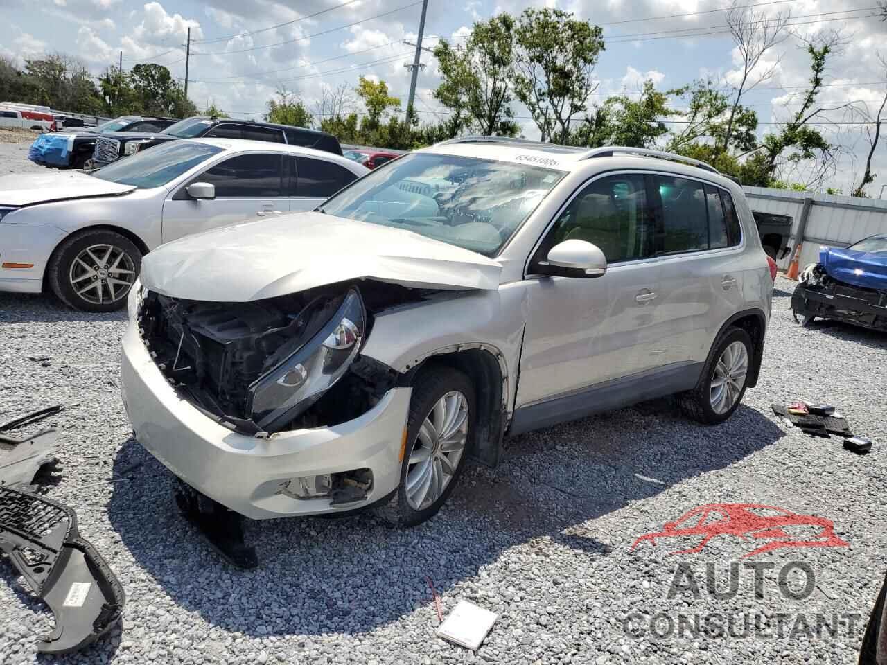 VOLKSWAGEN TIGUAN 2012 - WVGAV7AX0CW603392