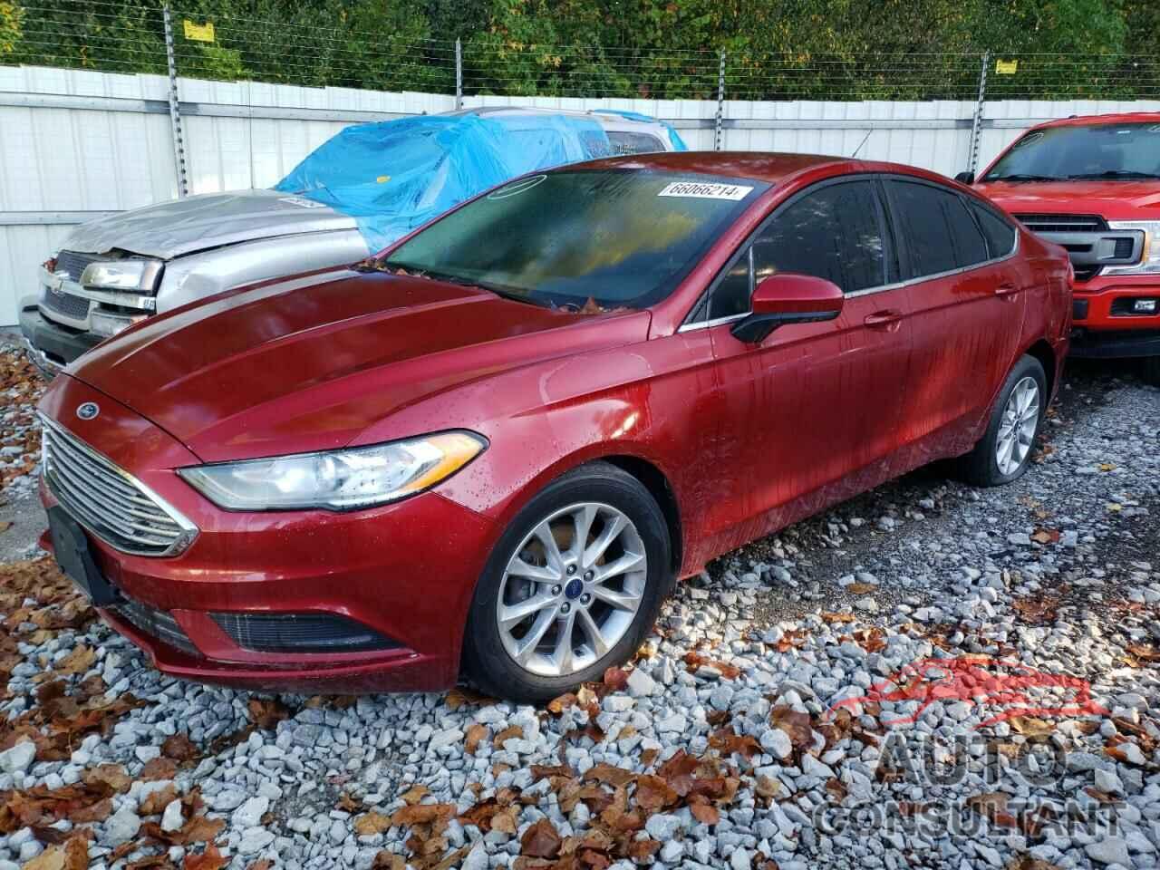 FORD FUSION 2017 - 3FA6P0H74HR282667