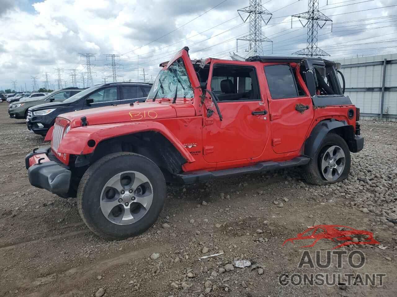 JEEP WRANGLER 2017 - 1C4BJWEGXHL700763