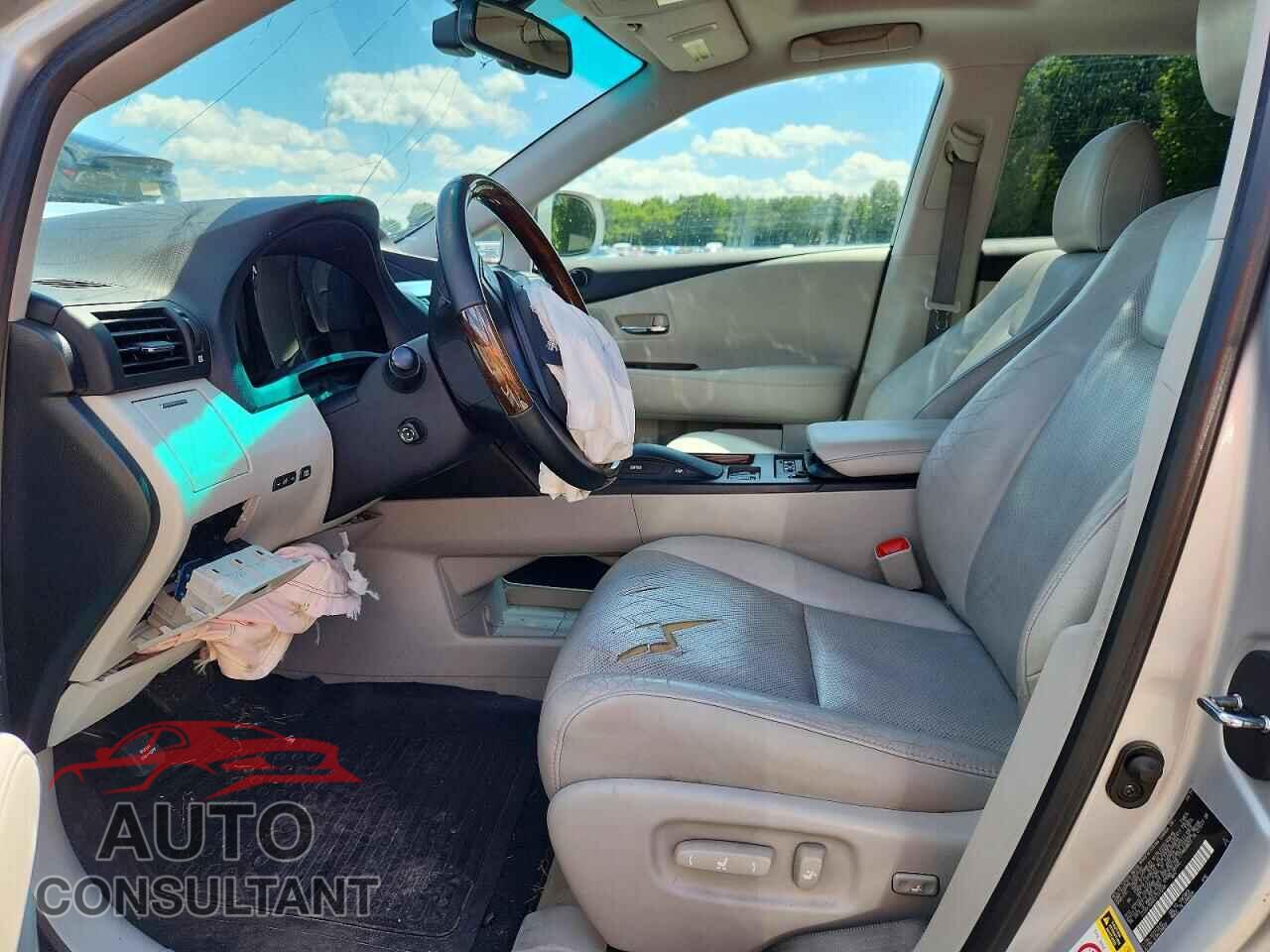 LEXUS RX350 2012 - 2T2BK1BA9CC131240