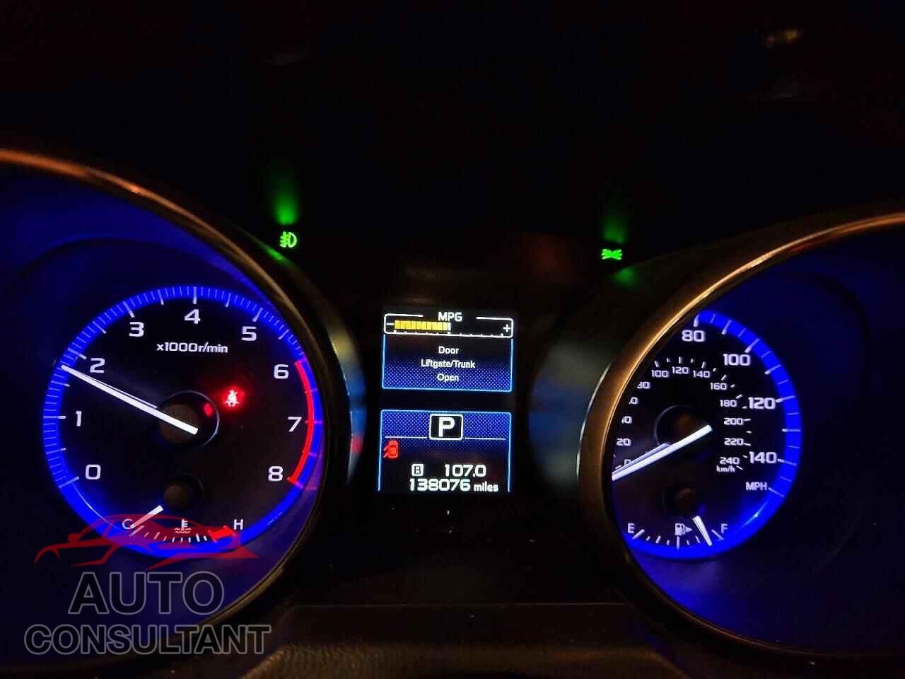 SUBARU OUTBACK 2015 - 4S4BSALC9F3220951