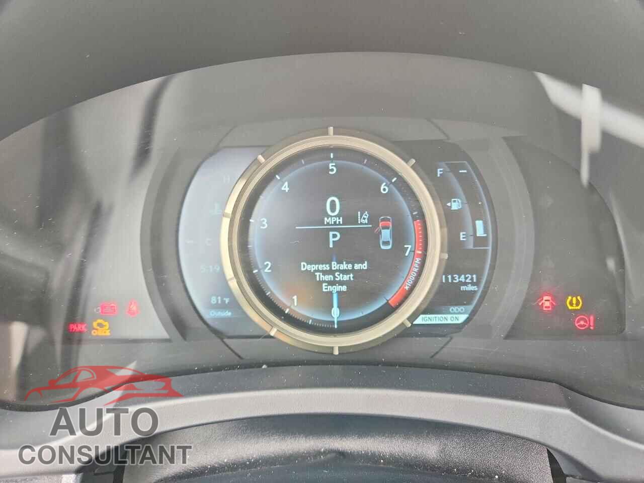 LEXUS IS 2017 - JTHCE1D25H5013033