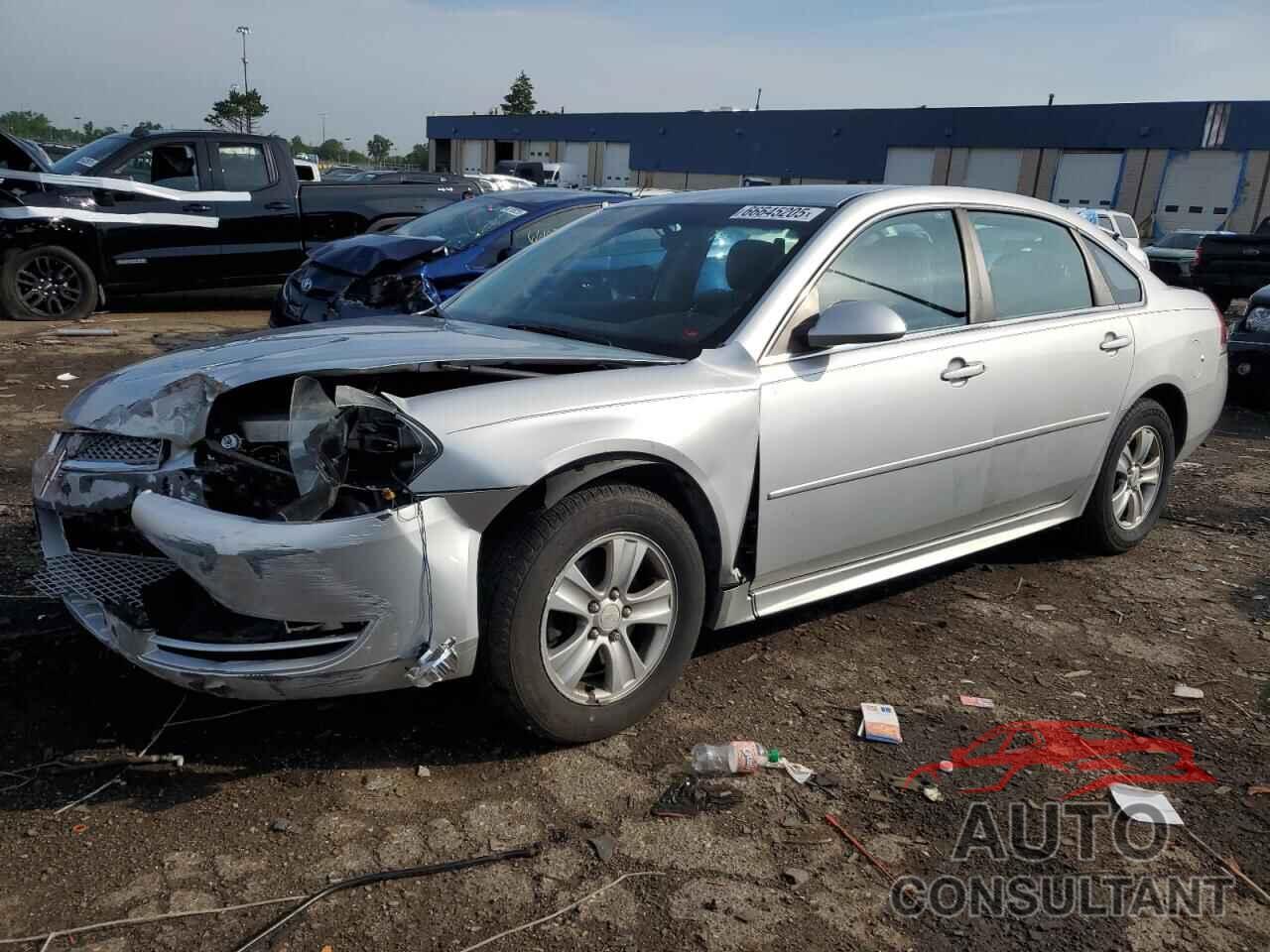 CHEVROLET IMPALA 2012 - 2G1WF5E35C1318917