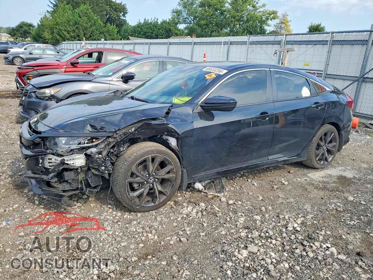 HONDA CIVIC 2019 - 2HGFC2F82KH504768