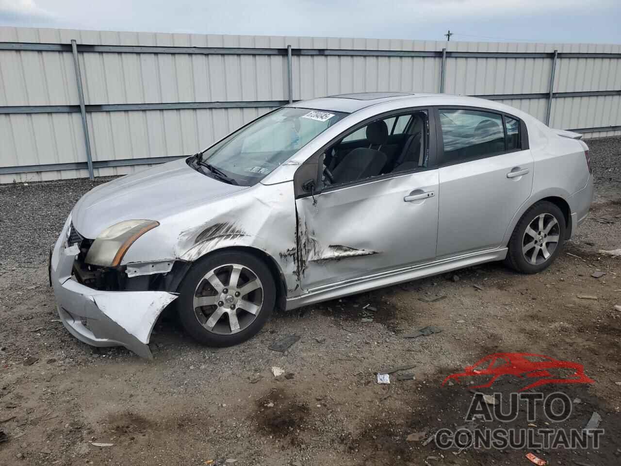 NISSAN SENTRA 2012 - 3N1AB6AP2CL768764