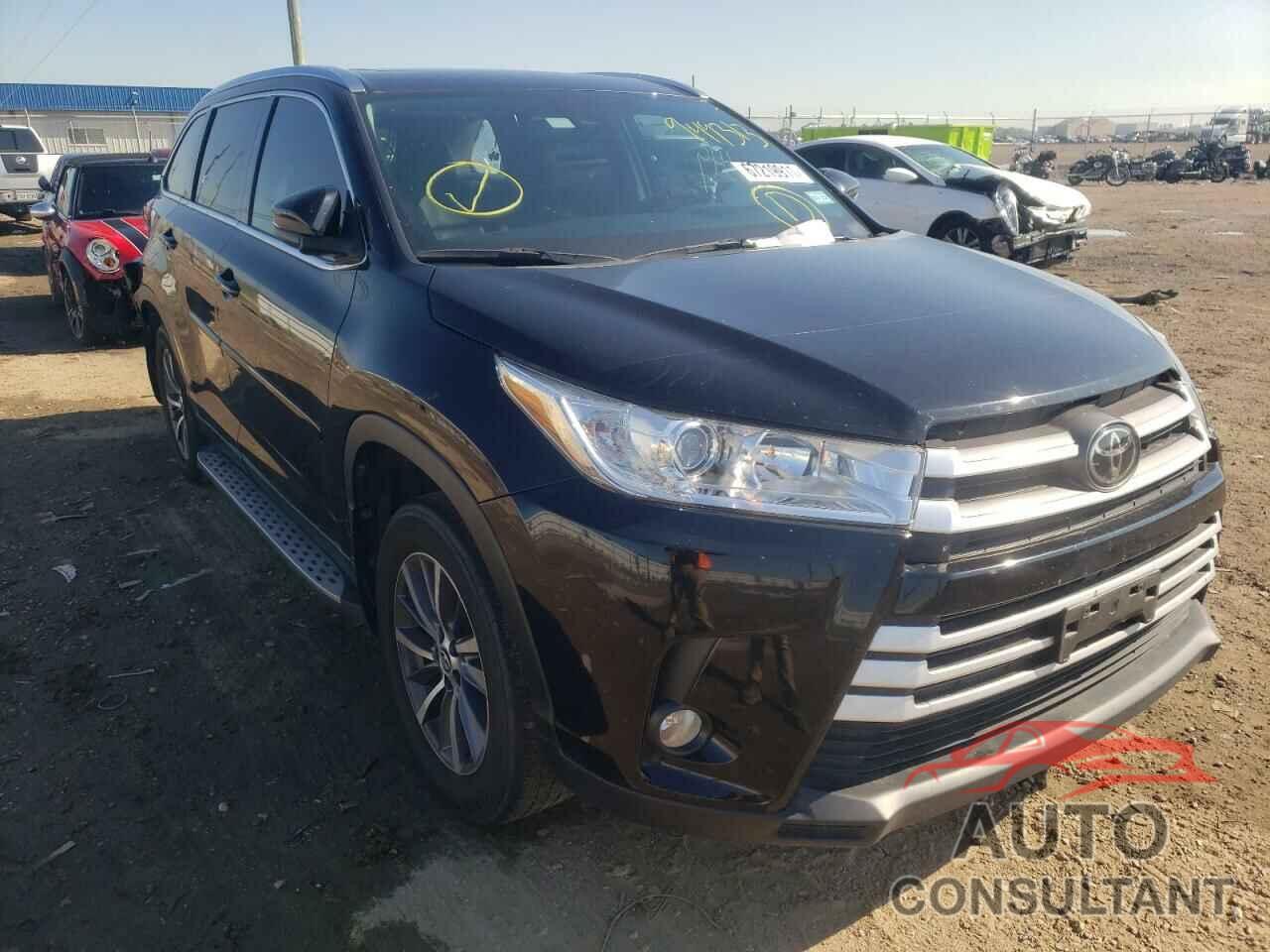 TOYOTA HIGHLANDER 2019 - 5TDJZRFH3KS949313