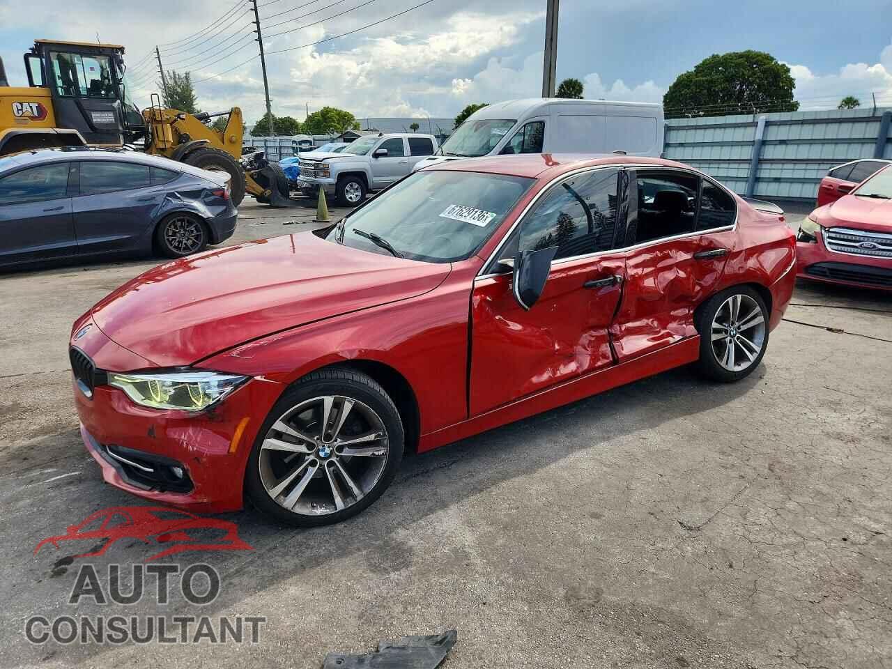 BMW 3 SERIES 2018 - WBA8B9C59JEE81170