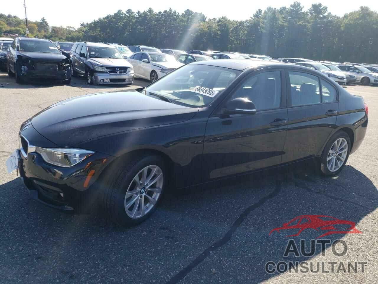 BMW 3 SERIES 2018 - WBA8A3C55JA494583