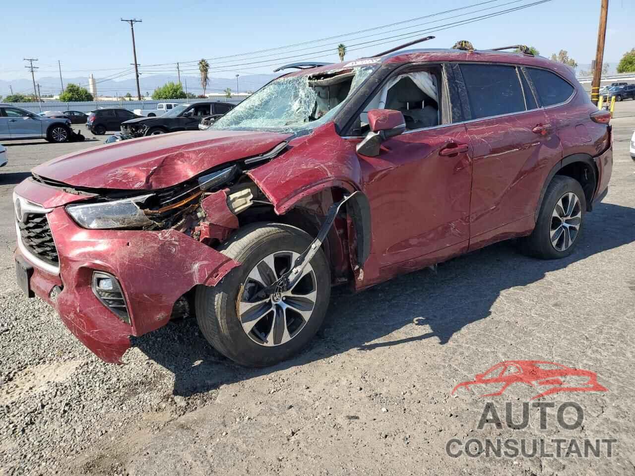 TOYOTA HIGHLANDER 2021 - 5TDHZRAH9MS056359
