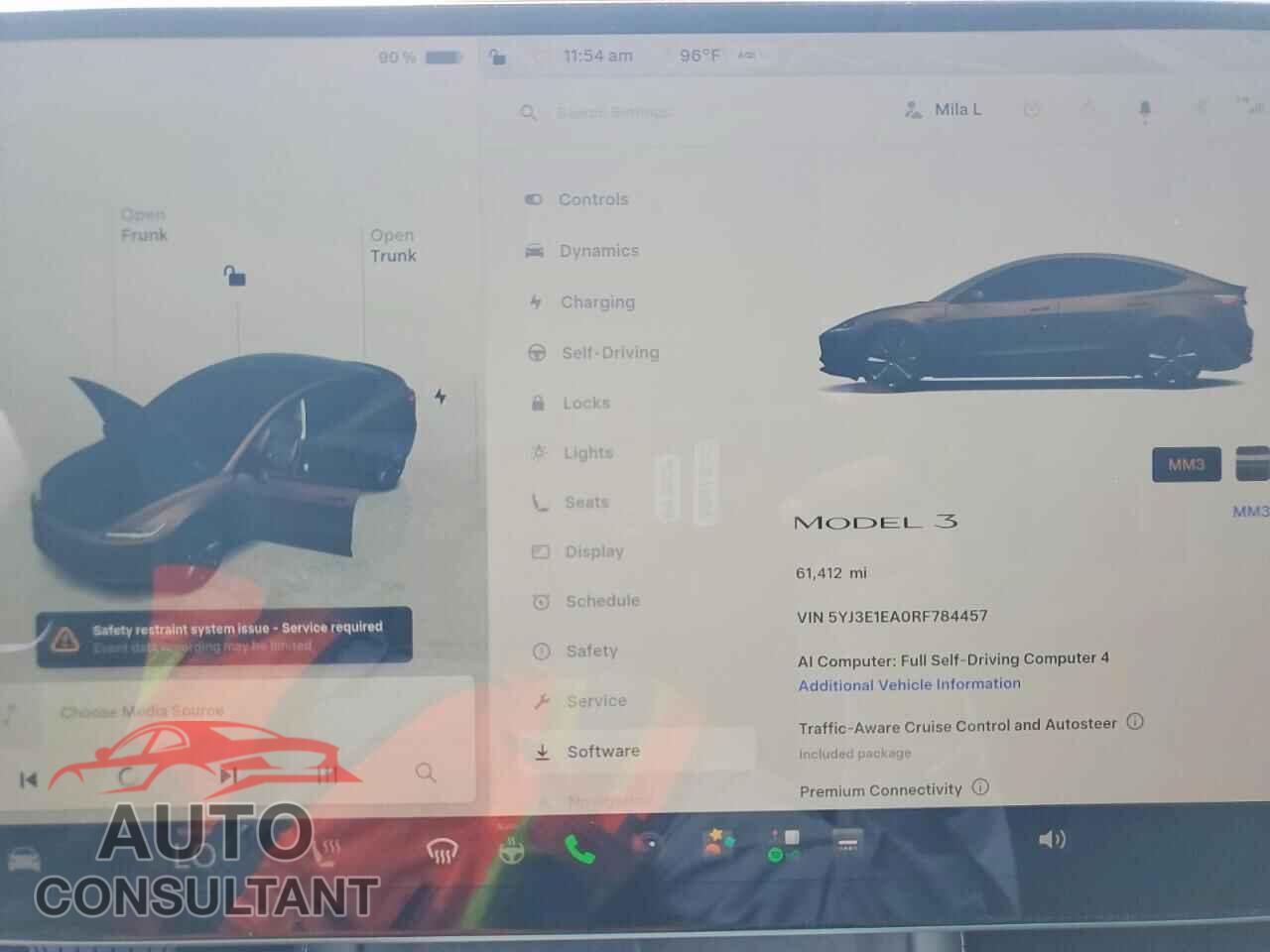 TESLA MODEL 3 2024 - 5YJ3E1EA0RF784457