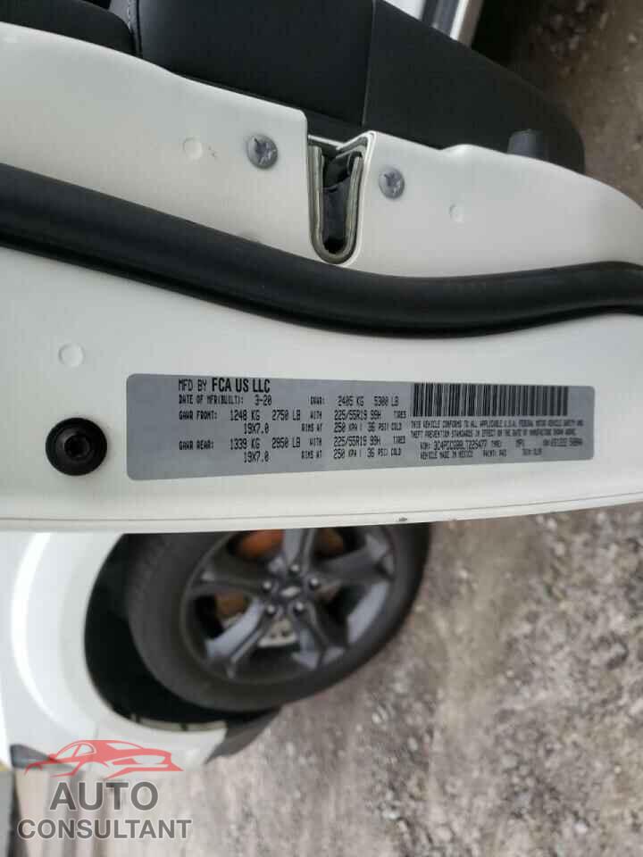 DODGE JOURNEY 2020 - 3C4PDCGB8LT225477