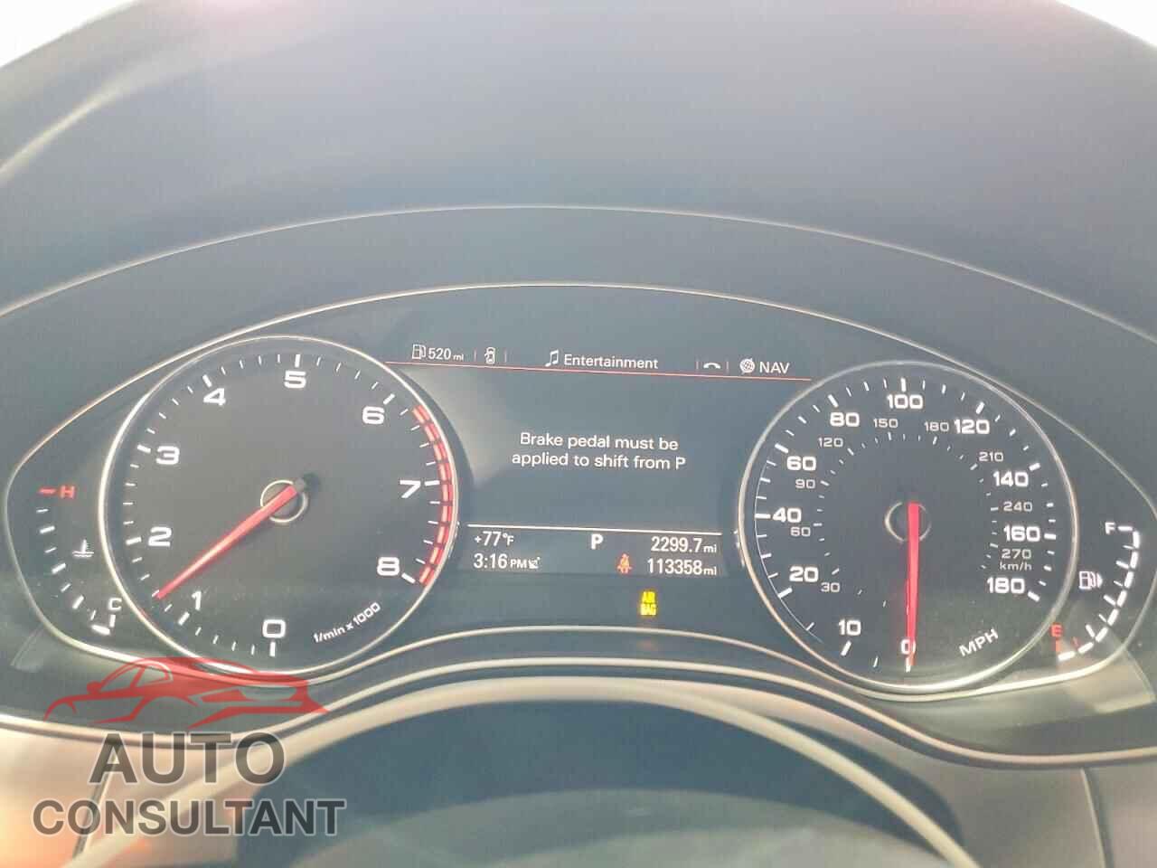 AUDI A6 2013 - WAUGFAFC0DN146280