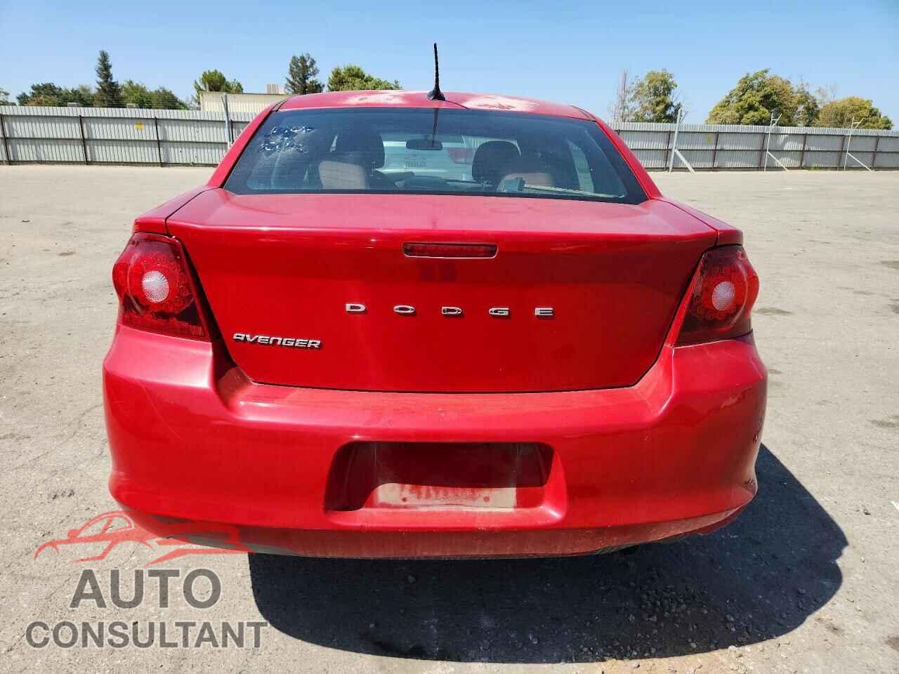 DODGE AVENGER 2013 - 1C3CDZAB0DN637313
