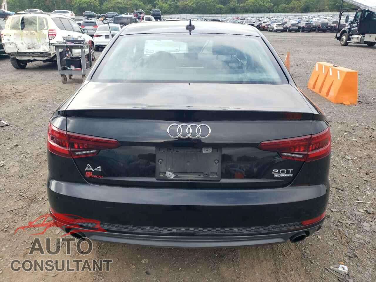 AUDI A4 2018 - WAUDNAF4XJA085375